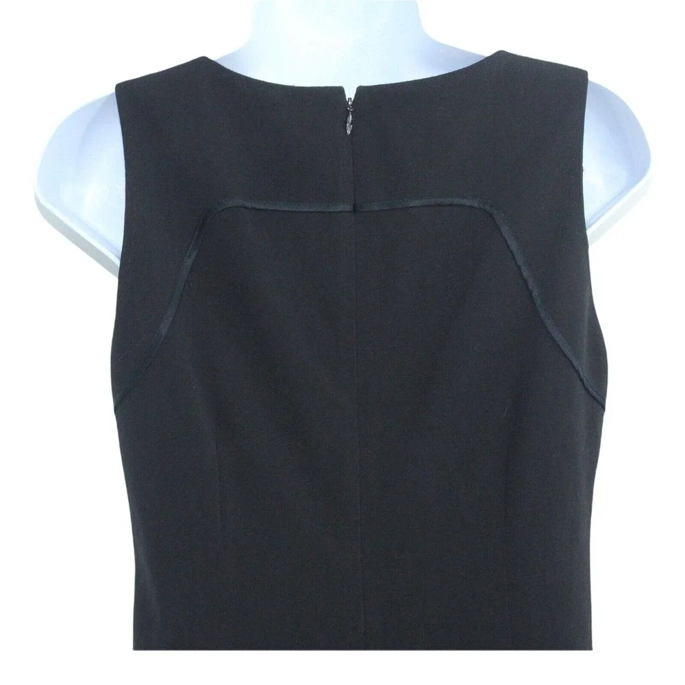 Ellie Tahari Women's Size 2 Sleeveless Black Dress - Picture 5 of 7